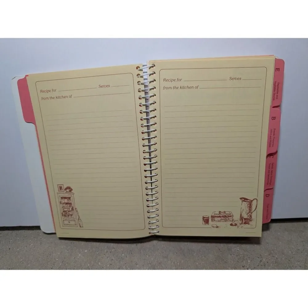 With Love From My Kitchen Vintage Recipe Journal Nancy Radcliffe Edwards Spiral